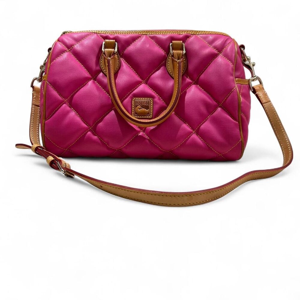 Pink Quilted Dooney & Bourke Satchel